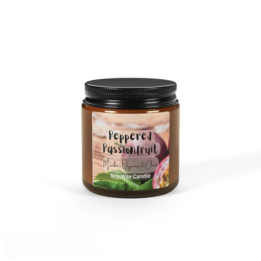 Peppered Passionfruit Scented Soy Candle