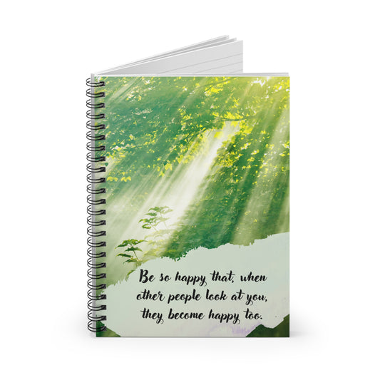 Inspirational Spiral Journal