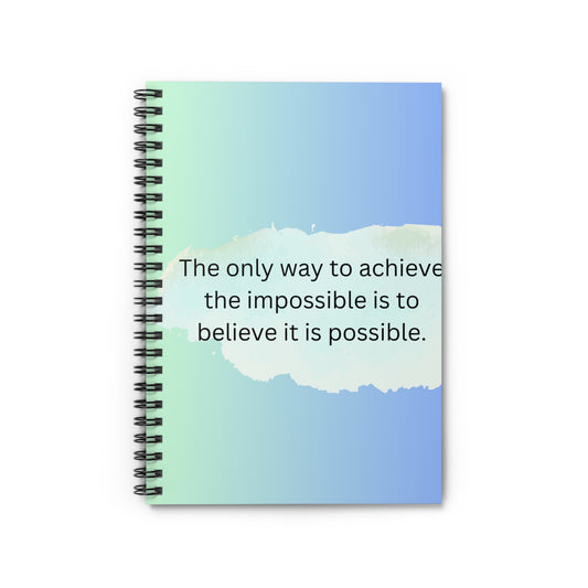 Inspirational Spiral Notebook