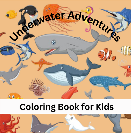 Underwater Wonder: A Colorful Adventure with Ocean Animals